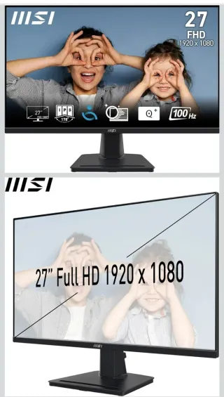 Monitor MSI 27 FHD 1080p 100Hz IPS