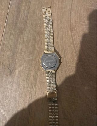Reloj Bergson Dorado Digital