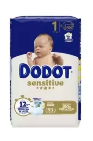 Pañales Dodot Sensitive Talla 1
