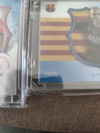 Cromos FC Barcelona Raphinha Iniesta