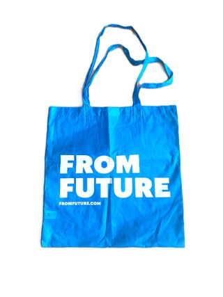 Borsa shopper From Future azzurra