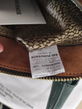 Bolso Borbonese Verde