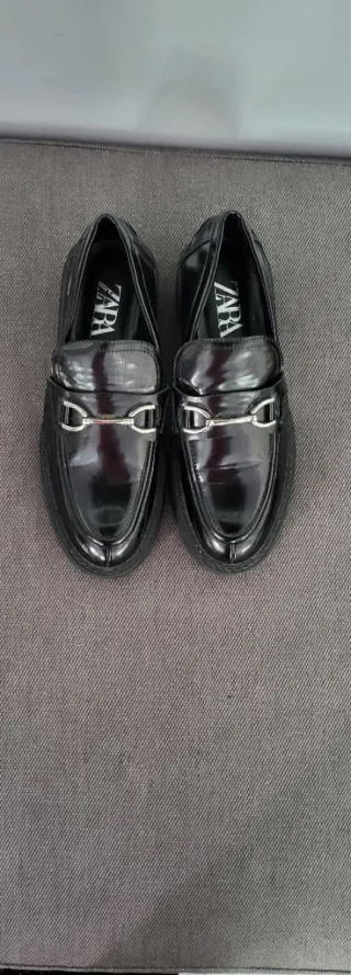 Zapatos Zara Negro Talla 39