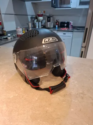 Casco NZI Bcool Negro Mate Talla S