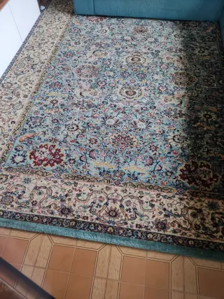 Alfombra Lana Estilo tabriz caza Persa