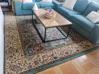 Alfombra Lana Estilo tabriz caza Persa