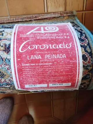 Alfombra Lana Estilo tabriz caza Persa