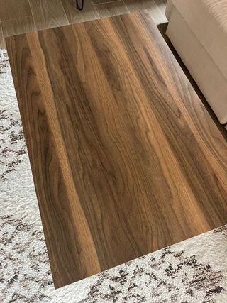 Mesa de centro madera y metal estilo industrial