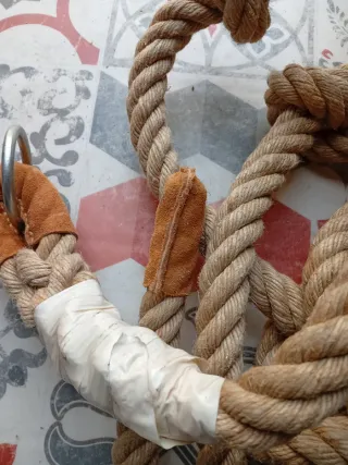 1 Cuerda de trepa con nudos