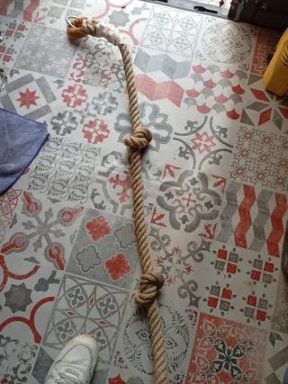 1 Cuerda de trepa con nudos