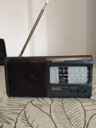 Radio Sony ICF-480S 3 Bandas Antigua.