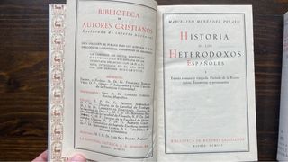 Historia de los Heterodoxos españoles. 1956