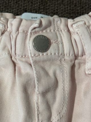 Pantalone Zara Baby Rosa 3/6 Mesi