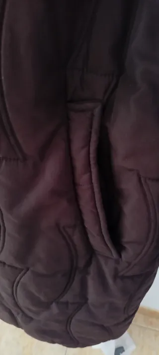 Chaqueta abrigo marrón