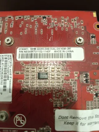 Palit GTX 560 Ti Tarjeta Gráfica 1024mb GDDR5