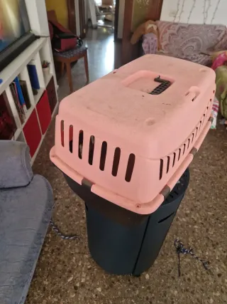 Transportín para mascotas hasta 10 kg