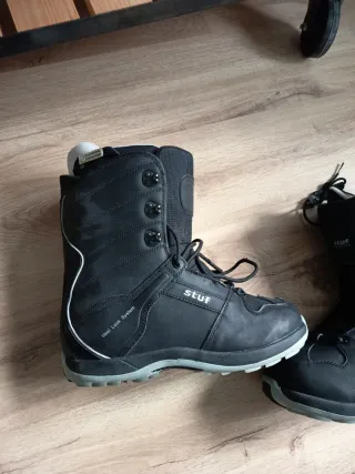 Botas de Snowboard Stuf Negras talla 47