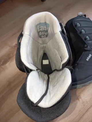 Botas de Snowboard Stuf Negras talla 47