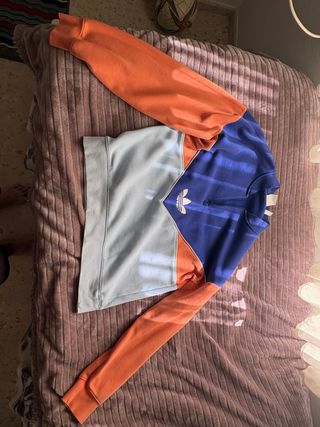 Chándal Adidas Colorblock Media Cremallera