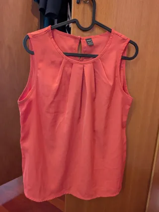 Blusa coral SHEIN talla M