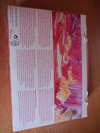 5 Botes Pintura Acrílica Talens 75ml