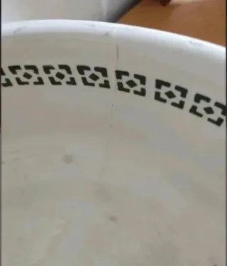 Antiguo aguamanil y jofaina