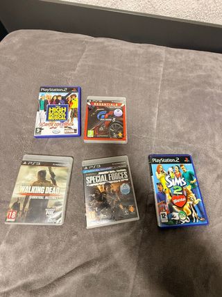 Lote Juegos PS2 y PS3