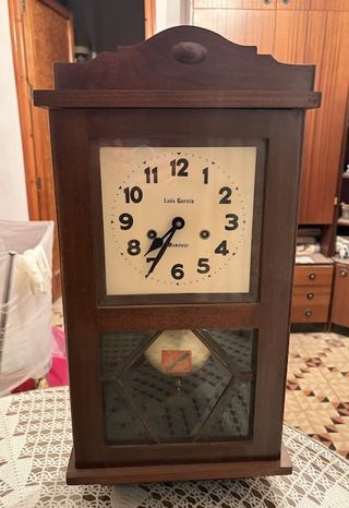 Reloj de pared Luis García Monóvar