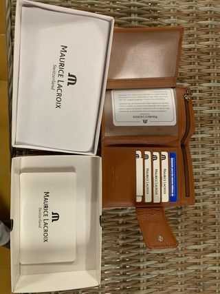Cartera Maurice Lacroix Mujer Marrón