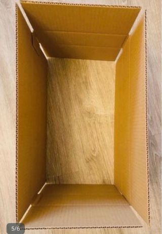 20 Cajas de Cartón Marrones