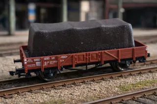 Lote 4 vagones mercancías N