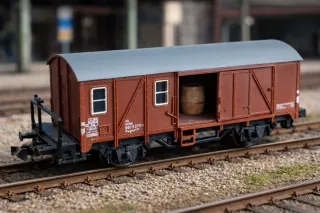 Lote 4 vagones mercancías N