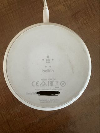 Cargador Inalámbrico Belkin Blanco