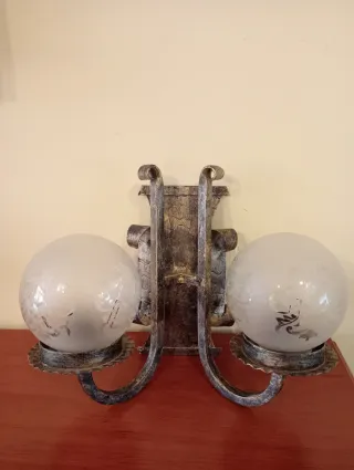 Lámpara de pared vintage estilo castellano