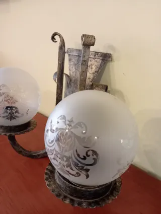 Lámpara de pared vintage estilo castellano