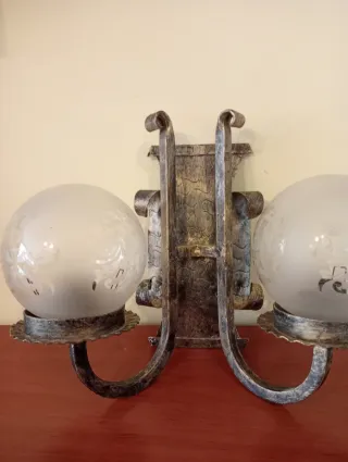 Lámpara de pared vintage estilo castellano