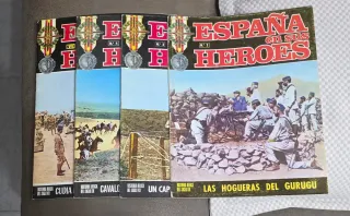 Revista España en sus héroes (Lote 4 números)