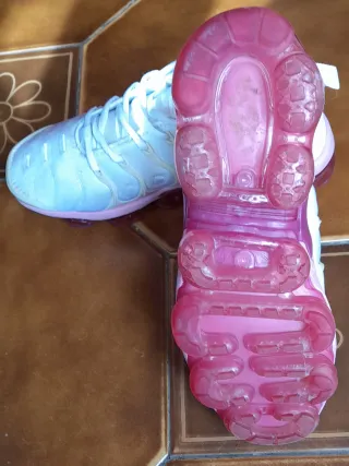 Nike Air VaporMax Plus Talla 37 Blancas