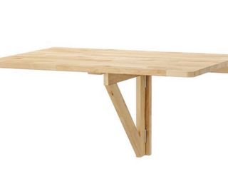 Mesa plegable Ikea Norbo Abedul