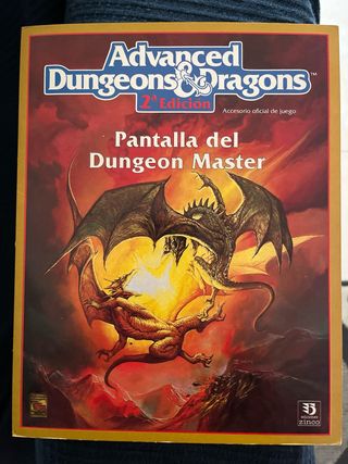 Pantalla Dungeon Master Advanced D&D 2ª Edición