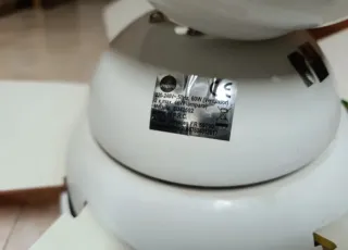 Ventilador de techo multicolor