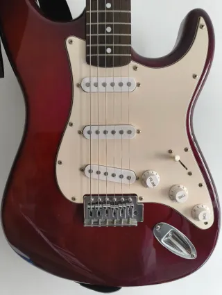 Guitarra Academy Eléctrica Roja