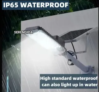 Farola Solar LED con Mando a Distancia