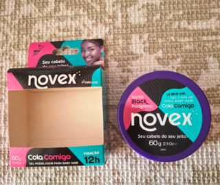 Gel fijador baby hairs Novex Cola Comigo 60g NUEVO
