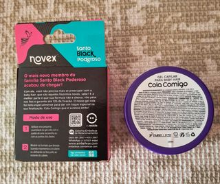 Gel fijador baby hairs Novex Cola Comigo 60g NUEVO