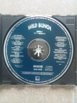 Massive Attack - Blue Lines CD 1991