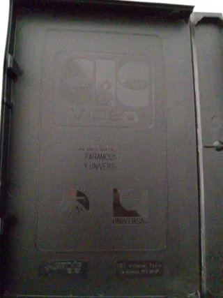 Cuerpo Maldito VHS Película Terror Español