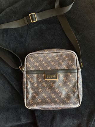 Riñonera Guess Marrón y Dorada