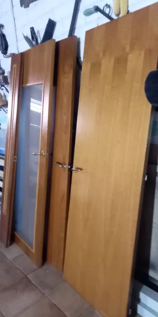 Puertas de madera en buen estado