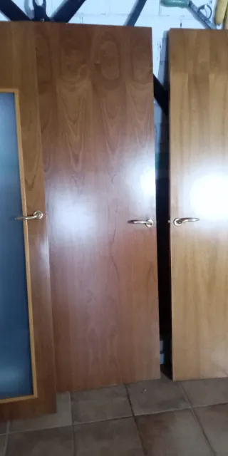 Puertas de madera en buen estado